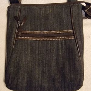 Crossbody denim purse